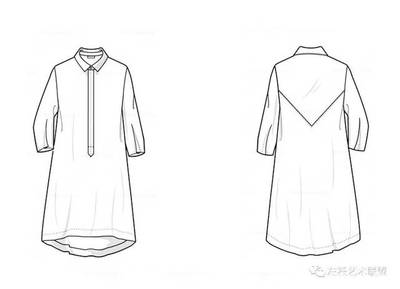 服裝設計師入門指南 款式圖結構萬千姿態，你的結構繪制對了嗎？